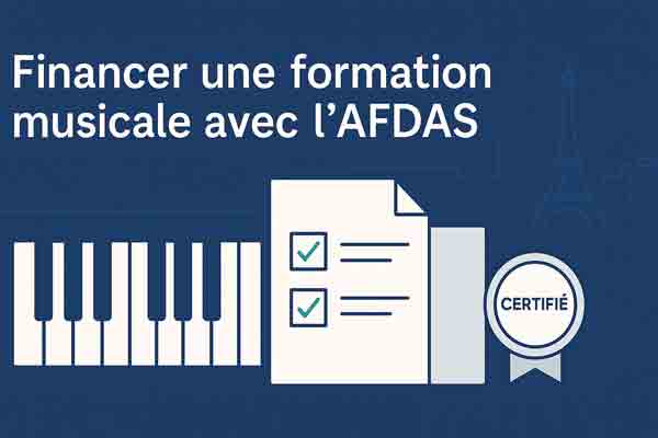 Financer sa formation musicale avec l’AFDAS